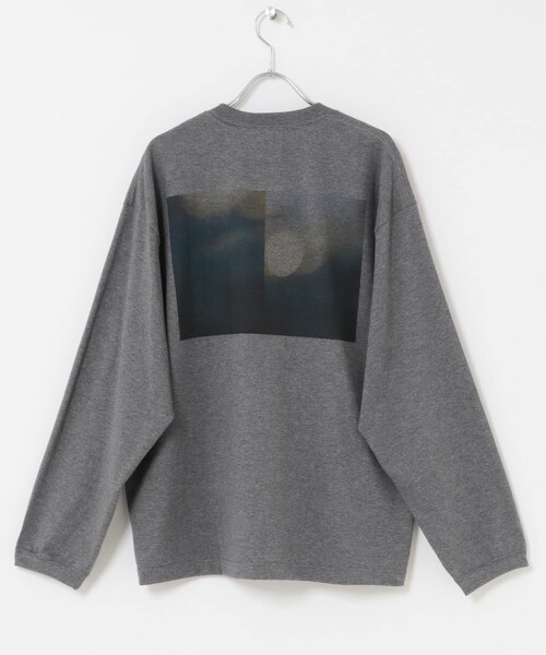 URBAN RESEARCH DOORS(アーバンリサーチドアーズ)の「STILL BY HAND Printed long sleeve(Tシャツ/カットソー・メンズ・WHITE/CHARCOAL・46/48)」の14枚目の写真