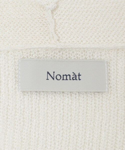 URBAN RESEARCH（アーバンリサーチ）の「Nomat　DEEP V WIDE KNIT（ニット/セーター・レディース・WHITE・2）」の7枚目の写真
