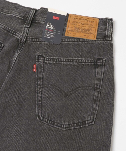 URBAN RESEARCH(アーバンリサーチ)の「LEVI’S 478 BAGGY SHORTS(デニムパンツ・メンズ・OVERNIGHT・30/32/34)」の9枚目の写真