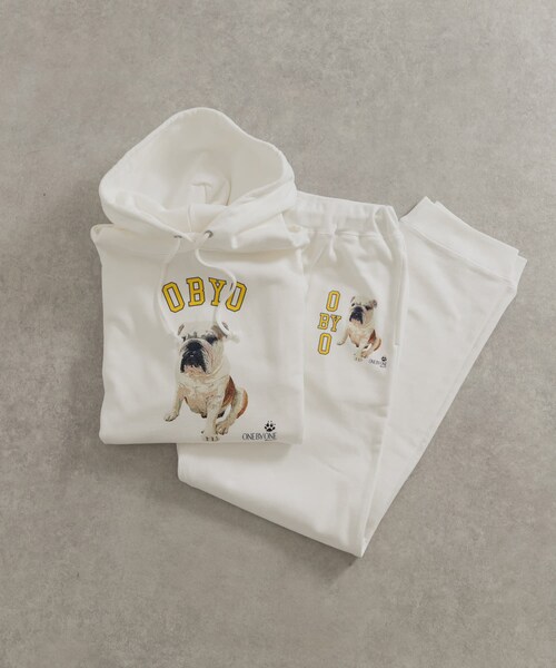 THE GOODLAND MARKET（ザグッドランドマーケット）の「77circa　o by o-college HOODY（パーカー・レディース・gray4/white2/white4/gray2・M/XL）」の9枚目の写真