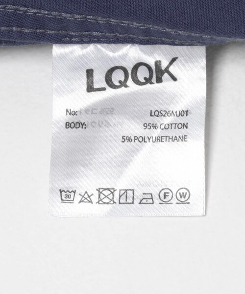 URBAN RESEARCH（アーバンリサーチ）の「LQQK Studio　MP JACKET（ブルゾン・メンズ・NAVY CAMO/WASHED BLK・L/XL）」の15枚目の写真