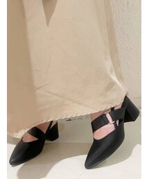 dazzlin | ポインテッドベルトパンプス(パンプス)