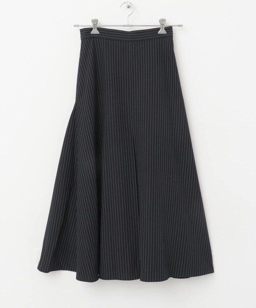 URBAN RESEARCH ROSSO（アーバンリサーチロッソ）の「ストライプロングフレアスカート（スカート・レディース・NAVY・36/38）」の9枚目の写真