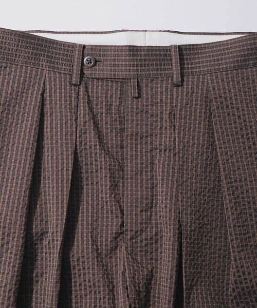 URBAN RESEARCH(アーバンリサーチ)の「『別注』NEAT×URBS DOT'S SEERSUCKER WIDE(その他パンツ・メンズ・BLACK/BROWN・44/46/48/50)」の14枚目の写真