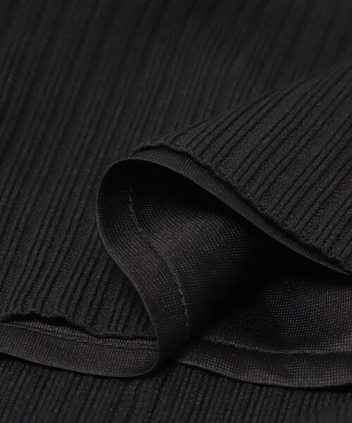 URBAN RESEARCH ROSSO（アーバンリサーチロッソ）の「リブタイトストレートスカート（スカート・レディース・L/GREIGE/BLACK・Free）」の11枚目の写真