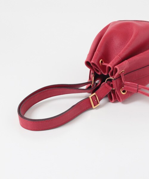 URBAN RESEARCH ROSSO（アーバンリサーチロッソ）の「VINTAGE　エルメス80sフランス製マーケットPM巾着（ショルダーバッグ・レディース・レッド・-）」の7枚目の写真