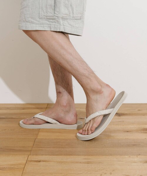 THE GOODLAND MARKET（ザグッドランドマーケット）の「indosole　Pable FLIP FLOPS 1（サンダル・メンズ・Indigo/Black/Sea Salt・7/9/10）」の5枚目の写真