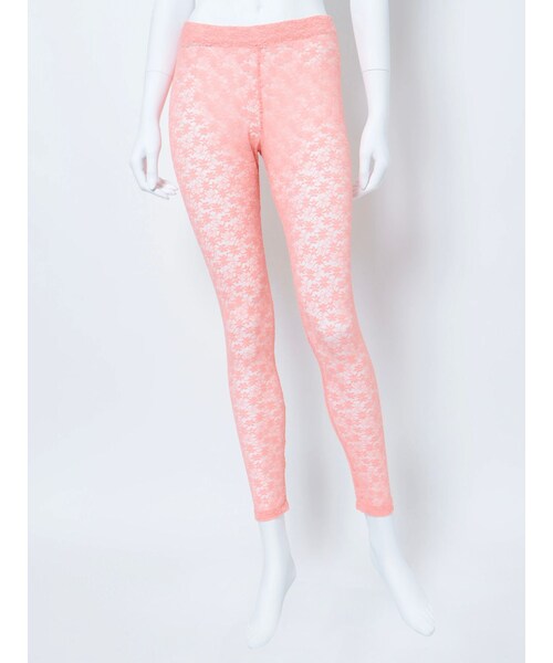 jouetie（ジュエティ）の「カラーレースレギンス（ソックス/靴下・レディース・オフホワイト/ブラック/ピンク/ブルー・M）」の15枚目の写真