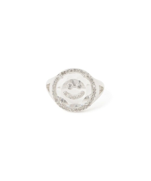 ADAM ET ROPE'(アダムエロペ)の「【J'aDoRe・店舗限定】【MALUS /マリュス】Crystal smile ring(リング・レディース・シルバー・10/11/12)」の11枚目の写真