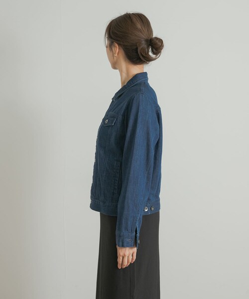 URBAN RESEARCH DOORS（アーバンリサーチドアーズ）の「Denim Jacket（デニムジャケット・レディース・INDIGO/ONE WASH・M）」の13枚目の写真