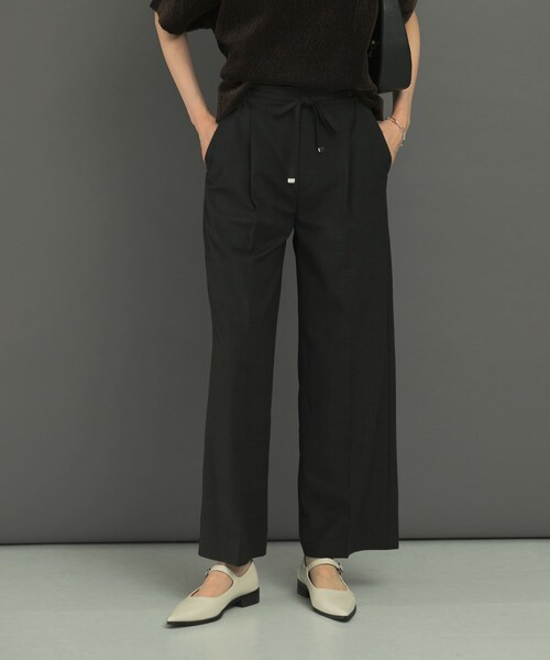 URBAN RESEARCH ROSSO（アーバンリサーチロッソ）の「ウール混ウォッシャブルイージーパンツ（その他パンツ・レディース・CHARCOAL/L/GRAY/YELLOW・36/38）」の11枚目の写真