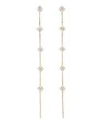 EATME | クローバービジューチェーンピアス(ピアス（両耳用）)