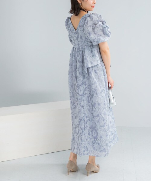 URBAN RESEARCH ROSSO（アーバンリサーチロッソ）の「ANDRESD　JACQUARD DRESS（ワンピース・レディース・L.GRAY/GRAY・M-TALL）」の7枚目の写真