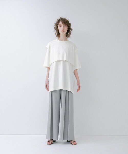 LAATO（ラート）の「wide tack pants（その他パンツ・レディース・シャドウ/セメント・S/M）」の21枚目の写真