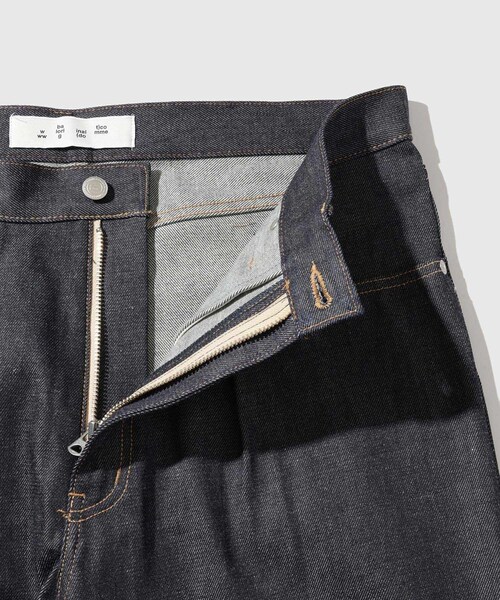 ADAM ET ROPE'(アダムエロペ)の「【BAL/バル】12OZ STRAIGHT LEG 5P JEAN(デニムパンツ・メンズ・ブラック/ネイビー・1/2/3)」の9枚目の写真