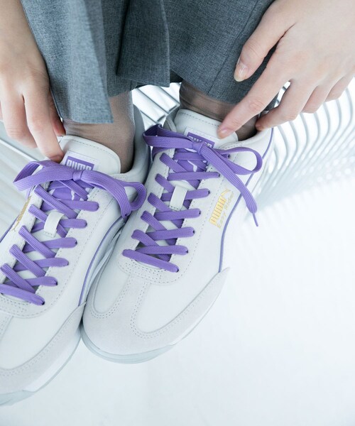 URBAN RESEARCH DOORS(アーバンリサーチドアーズ)の「『別注』PUMA×DOORS EASY RIDER(スニーカー・レディース・GRY/PL・23/23.5/24/24.5/25/25.5)」の21枚目の写真