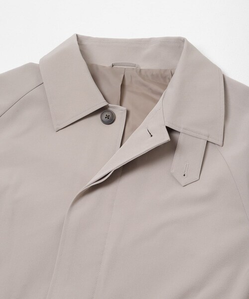 SENSE OF PLACE by URBAN RESEARCH(センスオブプレイスバイアーバンリサーチ)の「バルマカーンルーズコート(ステンカラーコート・メンズ・BEIGE/NAVY/BEG CHECK・M/L)」の13枚目の写真