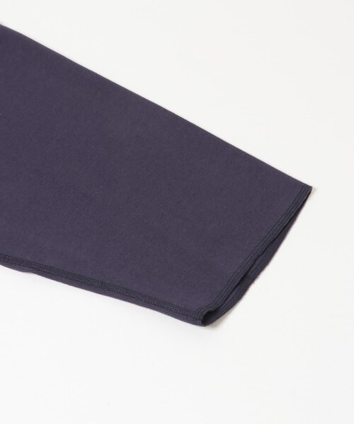 かぐれ（カグレ）の「YLEVE　COTTON RIB PULLOVER BIG（Tシャツ/カットソー・レディース・GINGKO/NAVY・1）」の4枚目の写真