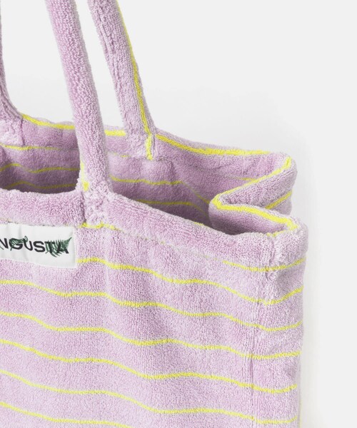 URBAN RESEARCH(アーバンリサーチ)の「NARAM WEEKEND BAG(トートバッグ・レディース・Creme Ink/Lilac Yel/Seafoam D・-)」の16枚目の写真