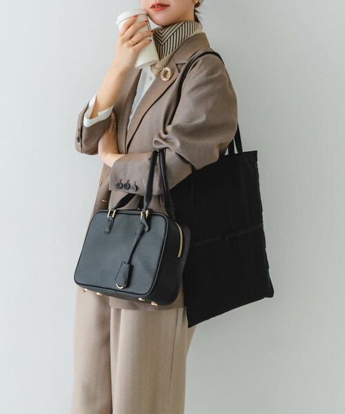 RODE SKO（ロデスコ）の「3セットチャームボストンバッグ（ボストンバッグ・レディース・BLACK/NAVY・One）」の10枚目の写真