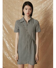 EMODA | ジッパーシャツワンピース(ワンピース)