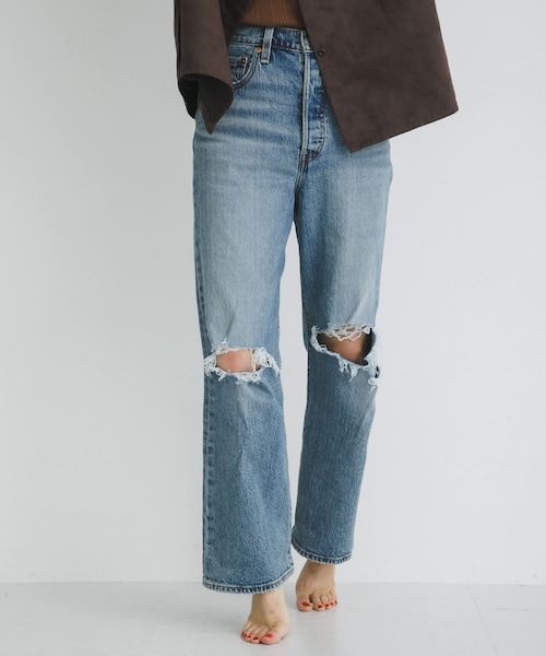 URBAN RESEARCH(アーバンリサーチ)の「Levi’s Exclusive RIBCAGE STRAIGHT ANKLE(デニムパンツ・レディース・Q MOTHER・26/27/28)」の1枚目の写真