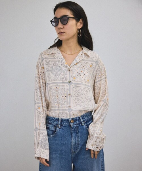 ADAM ET ROPE'（アダムエロペ）の「ケースセットクラウンフレームUVカットグラス（サングラス・レディース・ブラック/グレー・F）」の6枚目の写真