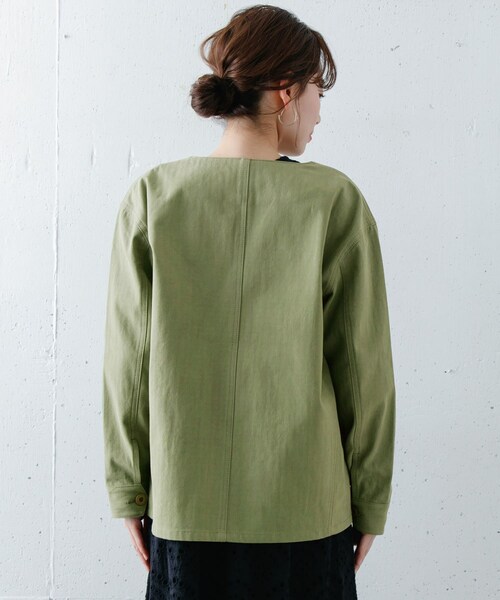 URBAN RESEARCH Sonny Label（アーバンリサーチサニーレーベル）の「UNIVERSAL OVERALL　別注カバーオール（カバーオール・レディース・ベージュ/オフ/カーキ・FREE）」の21枚目の写真