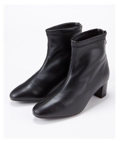 nissen（ニッセン）の「【ゆったり幅広】リングファスナー裏起毛ストレッチショートブーツ（低反発中敷）（ワイズ４Ｅ）（ブーツ・メンズ・黒/ダークブラウン/オーク/アイボリー・M=23.0~23.5cm/4E/L=24.0~24.5cm/4E/LL=25.0~25.5cm/4E/3L=26.0~26.5cm/4E）」の17枚目の写真