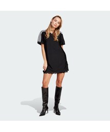 adidas（アディダス）の「レーストリム Tシャツワンピース（ワンピース/ドレス）」