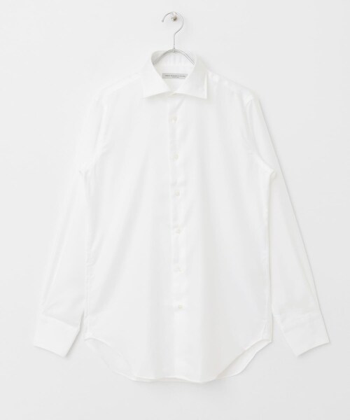 URBAN RESEARCH DOORS（アーバンリサーチドアーズ）の「LIFE STYLE TAILOR　セミワイドツイルシャツ（シャツ/ブラウス・メンズ・SAX/WHITE・37/39/41/43）」の4枚目の写真