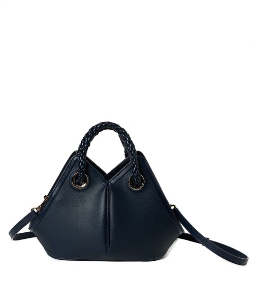 ROPE'（ロペ）の「【teau】navire（ナビーレ） SHOULDER BAG Small / 2way（ハンドバッグ・レディース・オフホワイト/ネイビー・F）」の19枚目の写真