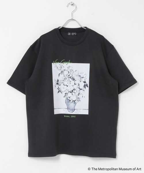 SENSE OF PLACE by URBAN RESEARCH(センスオブプレイスバイアーバンリサーチ)の「『別注』『イージーケア/接触冷感』The Met×SENSE OF PLACE S/S T-SHIRTS(Gogh)A(Tシャツ/カットソー・メンズ・WHITE/BLACK/RED・M/L)」の8枚目の写真