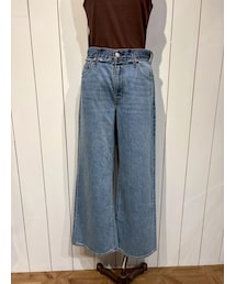 Ungrid | 【Ca】Levis別注 CINCH WIDE LE(デニムパンツ)