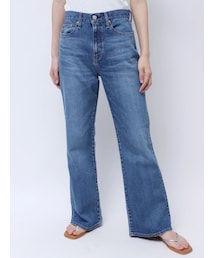 Ungrid | ハイウエストストレッチフレアデニム(デニムパンツ)