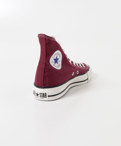 URBAN RESEARCH DOORS(アーバンリサーチドアーズ)の「Converse CANVAS ALL STAR J HI(スニーカー・メンズ・バーガンディ・7.5/8/8.5/9/9.5)」の8枚目の写真