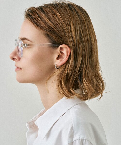 SENSE OF PLACE by URBAN RESEARCH（センスオブプレイスバイアーバンリサーチ）の「NUEF　nuef0132（メガネ・レディース・CLEAR/BRN×CLEAR・One）」の15枚目の写真