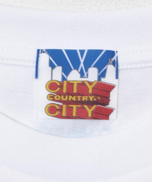 URBAN RESEARCH(アーバンリサーチ)の「CITY COUNTRY CITY COTTON T_CITY(Tシャツ/カットソー・メンズ・WHITE/BLACK・M/L/XL)」の8枚目の写真