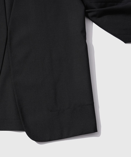 ADAM ET ROPE'(アダムエロペ)の「【Maison Margiela/メゾン マルジェラ】CARDI JACKET(ノーカラージャケット・メンズ・ブラック・46/48/50)」の8枚目の写真