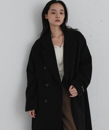 SENSE OF PLACE by URBAN RESEARCH | 尾州ウールロングテーラードコート(チェスターコート)