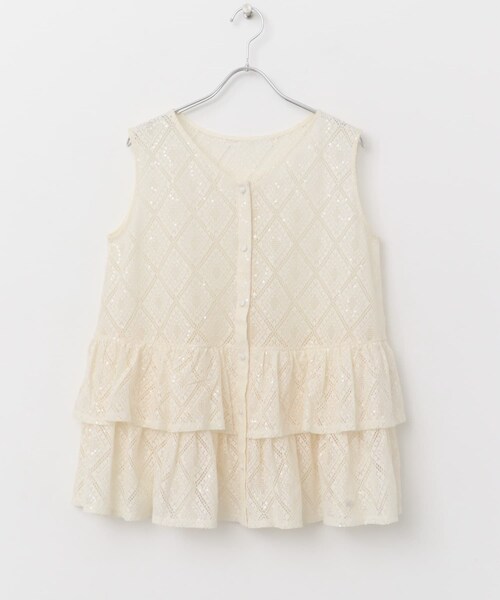 ITEMS URBANRESEARCH(アイテムズ アーバンリサーチ)の「シアースパンコールペプラムトップス(その他トップス・レディース・L.BEG/BLK・FREE)」の20枚目の写真