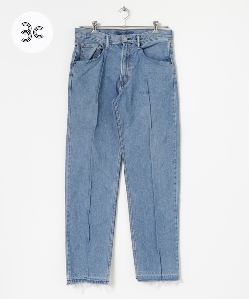 THE GOODLAND MARKET（ザグッドランドマーケット）の「TONY　REMAKE DENIM（デニムパンツ・メンズ・INDIGO1/INDIGO27/INDIGO26/INDIGO25/INDIGO24/INDIGO23/INDIGO22/INDIGO21/INDIGO20/INDIGO19/INDIGO18/INDIGO17/INDIGO16/INDIGO15/INDIGO14/INDIGO13/INDIGO12/INDIGO11/INDIGO10/INDIGO9/INDIGO8/INDIGO7/INDIGO6/INDIGO5/INDIGO4/INDIGO3/INDIGO2・M/L）」の3枚目の写真