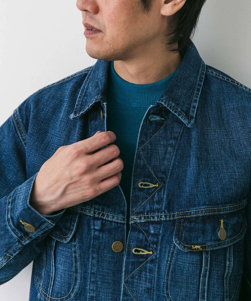 URBAN RESEARCH DOORS（アーバンリサーチドアーズ）の「『別注』Lee101×DOORS　JACKET（デニムジャケット・メンズ・DARK USED/RIGID/ONE WASH/LIGHT USED・38/40/42）」の8枚目の写真