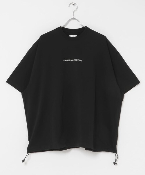 URBAN RESEARCH（アーバンリサーチ）の「SFC　SUPER BIG SS TEE w/ DRAWSTRINGS（Tシャツ/カットソー・メンズ・GREY M/WHITE/BLACK・M/L/XL/XXL）」の10枚目の写真