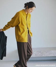 URBAN RESEARCH DOORS | 『仁村紗和さん着用』『UR TECH』完声2タックワイドトラウザー(その他パンツ)