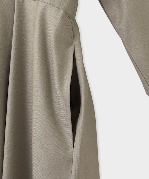 ROPE'（ロペ）の「【Masaco Teranishi（マサコテラニシ）】×moi salon et rope EXCLUSIVE EDITION DRESS（シャツワンピース・レディース・ベージュ・38）」の9枚目の写真