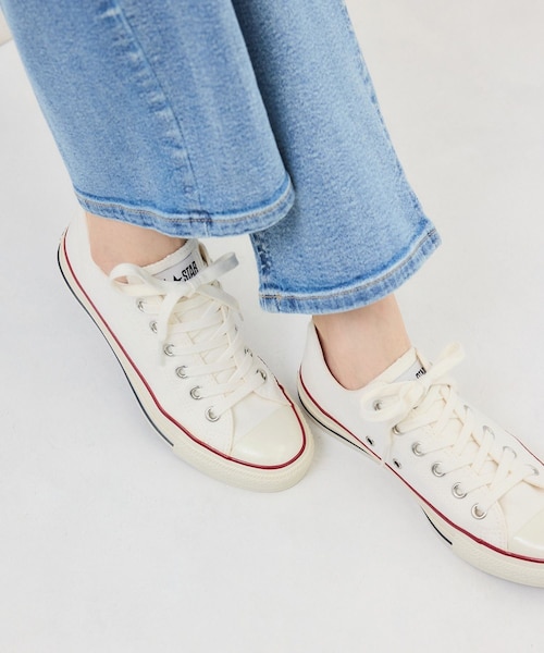 ROPE' PICNIC（ロペピクニック）の「【CONVERSE/コンバース】ALL STAR US OX（スニーカー・レディース・ブラック/ホワイト・23.0/24.0/25.0）」の6枚目の写真