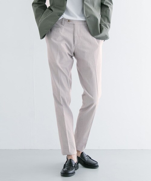 URBAN RESEARCH(アーバンリサーチ)の「URBAN RESEARCH Tailor MERIDIANA コットンドレスパンツ(スラックス・メンズ・RED/BROWN/NAVY・44/46/48/50)」の1枚目の写真