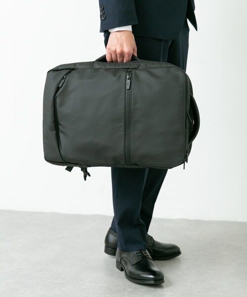 URBAN RESEARCH DOORS（アーバンリサーチドアーズ）の「S.M.L.　2WAY BUSINESS RUCKSACK（ビジネスバッグ・メンズ・BLACK・-）」の4枚目の写真