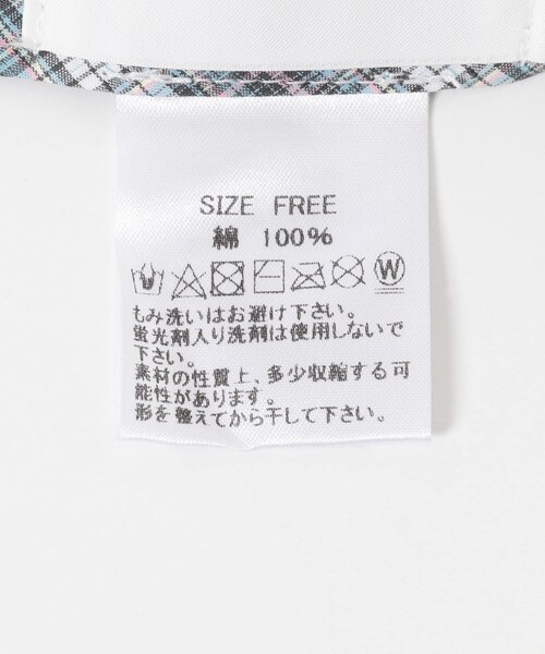 URBAN RESEARCH（アーバンリサーチ）の「Share the Fantasy　6 PANEL LONG BRIM CAP（キャップ・メンズ・WHT CHECK・Free）」の7枚目の写真
